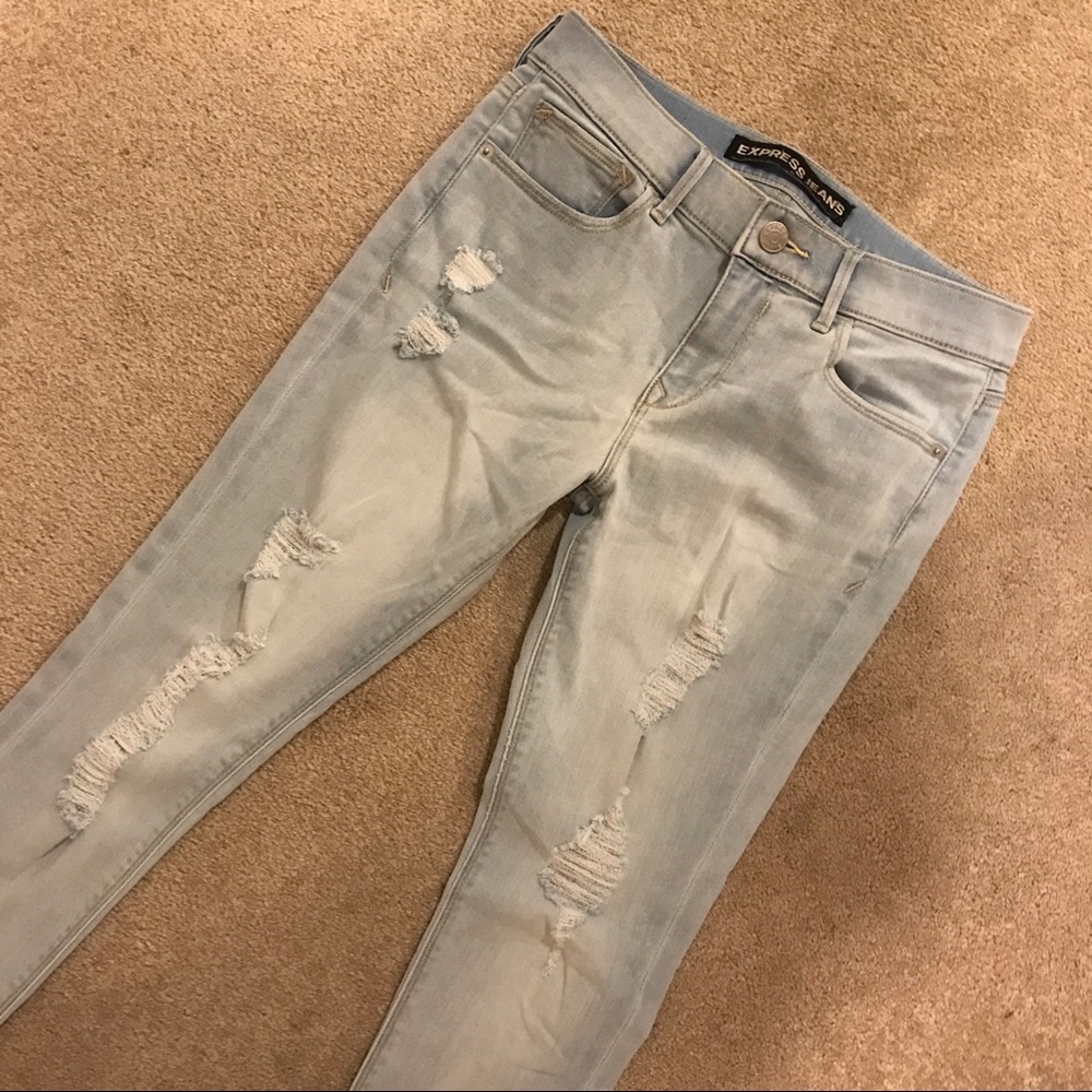 NEW Express Skinny Jeans Leggings Soft Size 6